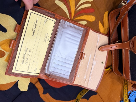 Dooney & Bourke Surrey Bag Set, Navy Leather Cros… - image 6