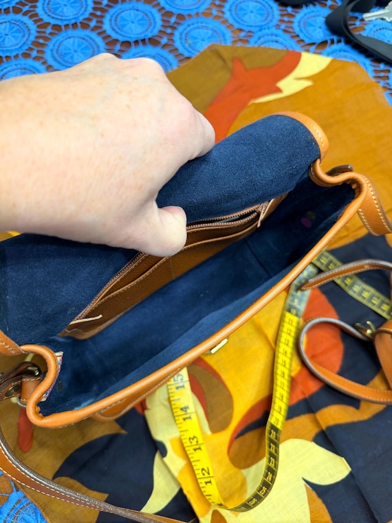 Dooney & Bourke Surrey Bag Set, Navy Leather Cros… - image 7