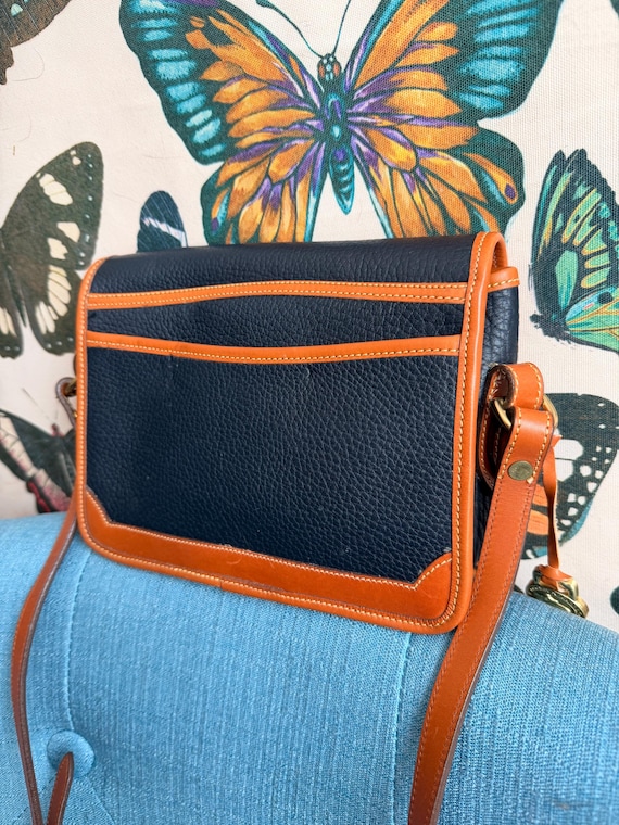 Dooney & Bourke Surrey Bag Set, Navy Leather Cros… - image 15