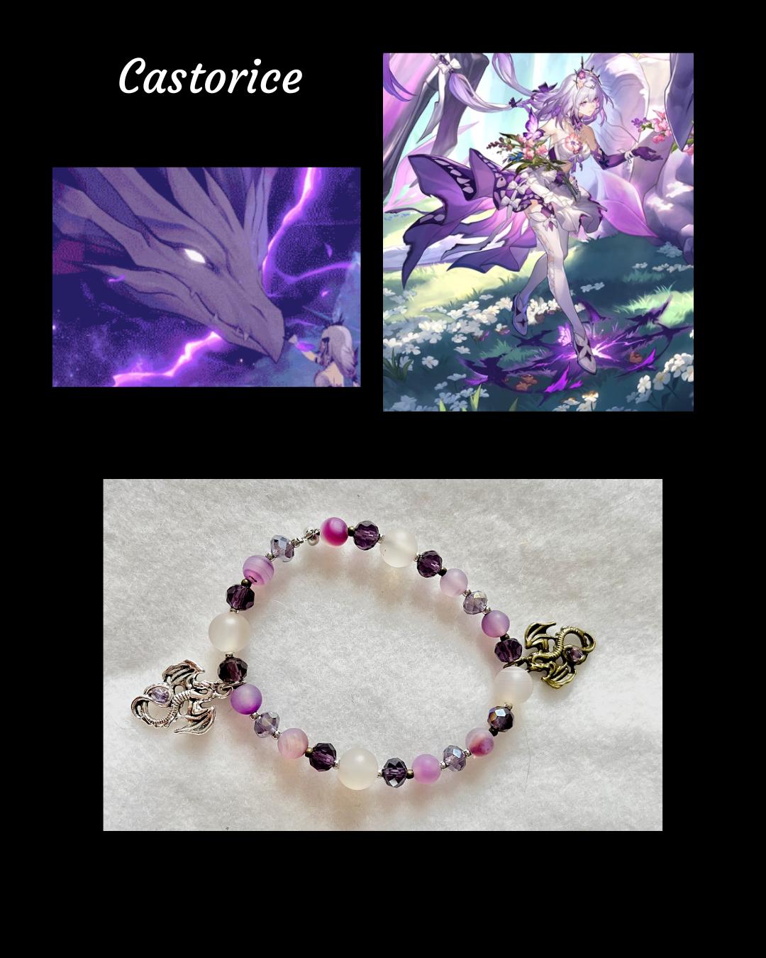 Honkai Star Rail inspired Charm Bracelets: Robin, Sunday, Boothill, Acheron, Castorice, Mydei, Tribbie, Sparkle, Hyacine & Algaea