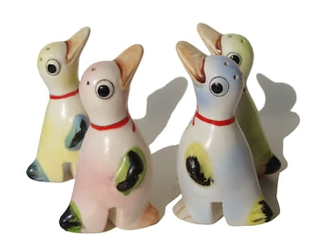 Vintage Spice Shakers Ducks Ginger Paprika Cinnamon Allspice – Set of 4