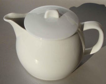 Vintage Arabia Teapot White Modernist Midcentury KF3 Finland – Kaj Franck
