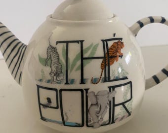 Florence Balducci Anthropologie Teapot and Cup