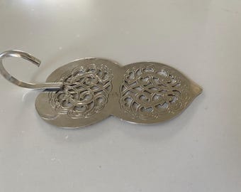 Silver Plated Cake Finger Servers, Decorative Hostess Gift