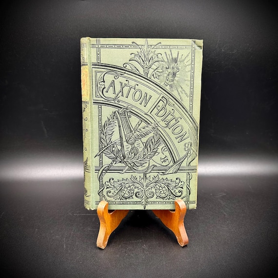 Antique "VANITY FAIR" by William Makepeace Thackeray | Hardcover | Caxton Edition | Vintage Literature | 1890