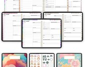 2025–2026 Ultimate All‑in‑One Planner – Printable Digital Planner – Undated Weekly, Monthly & Goal Tracker – Instant Download PDF