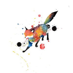 Star Fox, Fox art, giclee art print