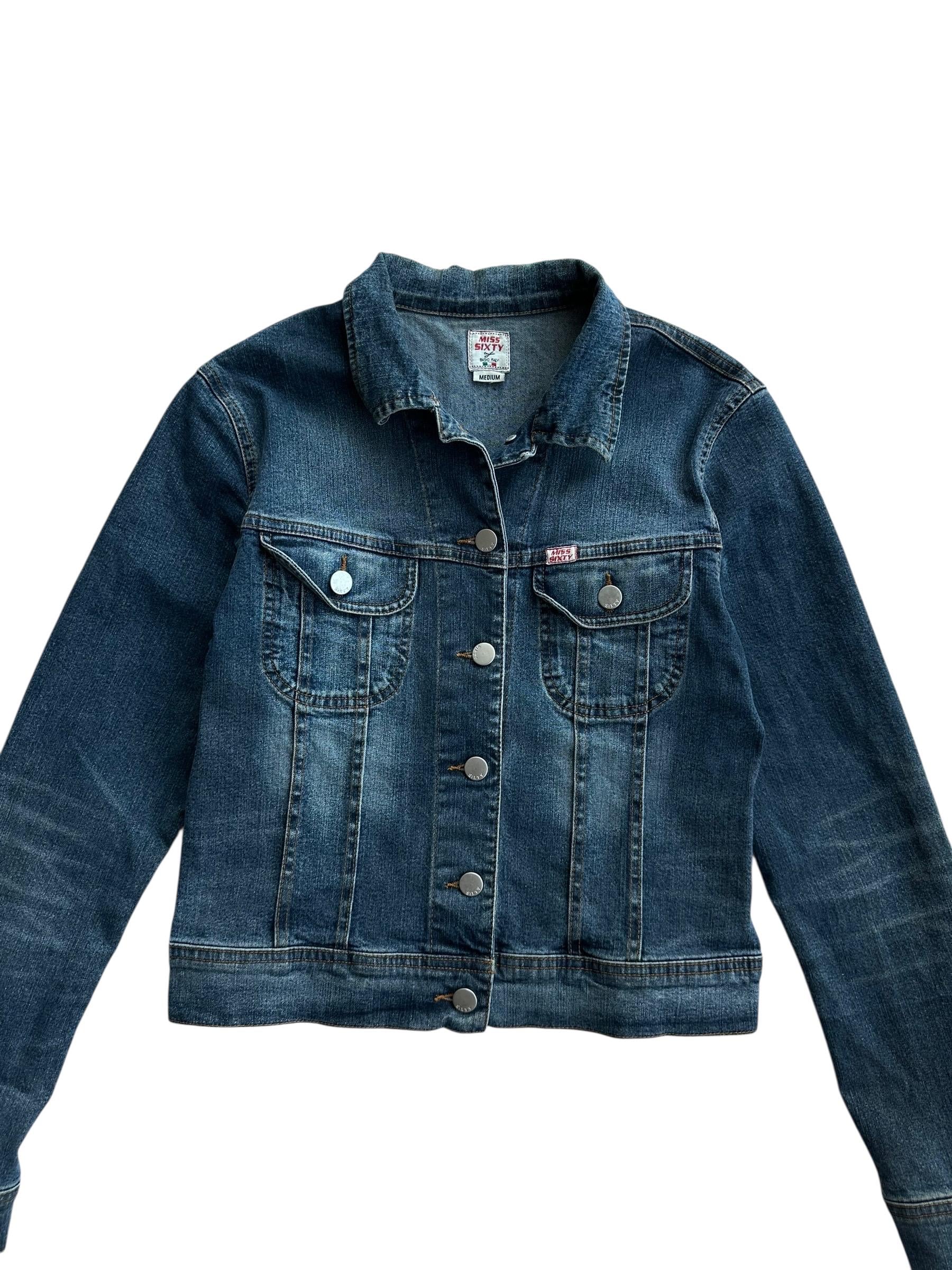 Veste Bleue Miss Sixty Matelassée - Taille M - Occasion Très Bon état