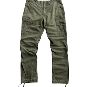 Vintage Polo Ralph Lauren Cargo Military Style Pants Sz 34x32