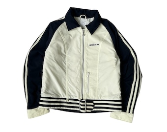 Vintage Adidas Woman Nylon Beige Jacket 