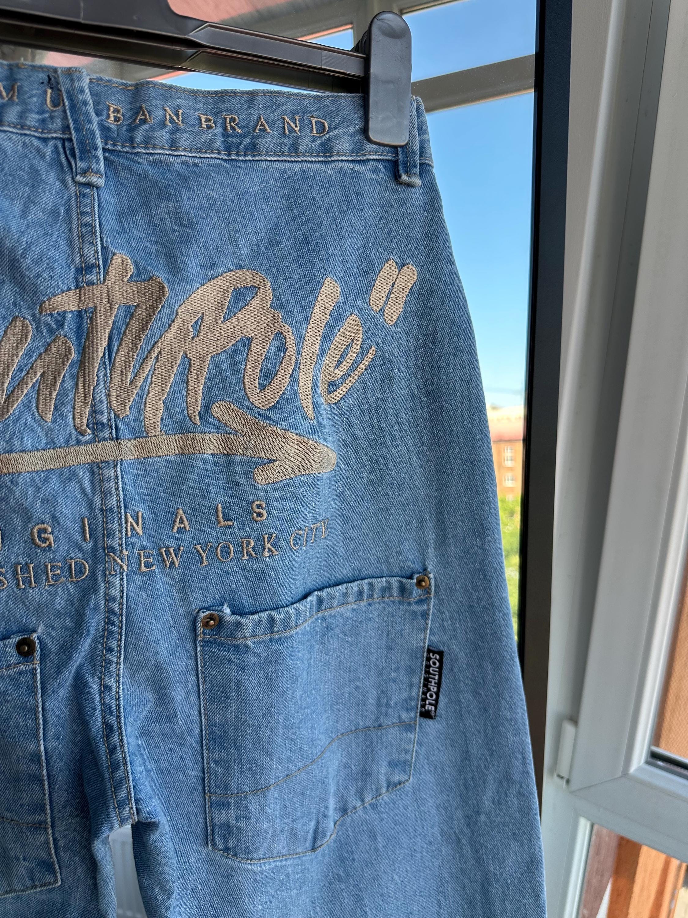 Vintage Southpole Rap Baggy Big Logo Y2K Jeans - Etsy