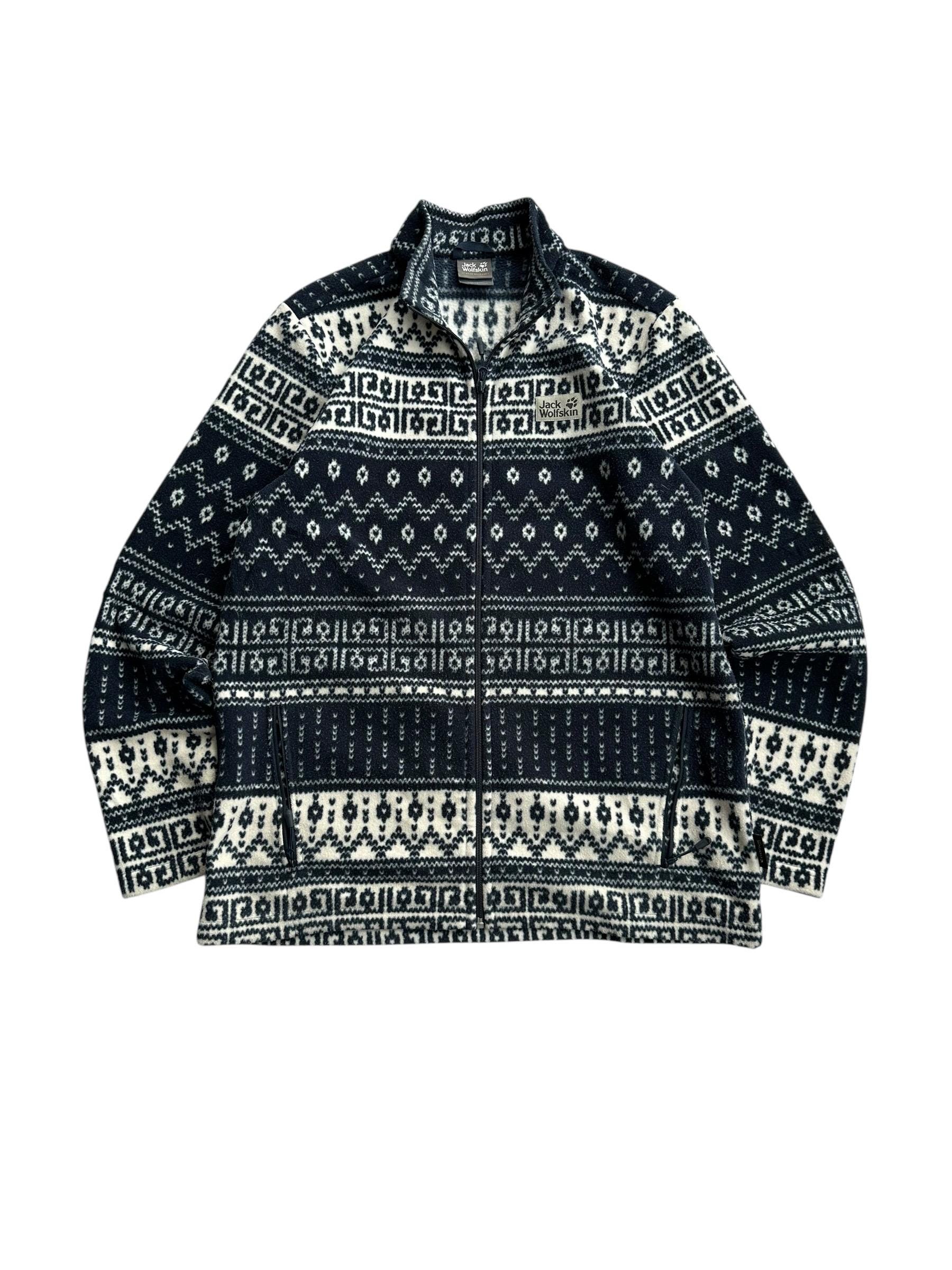 Jacket Wolfskin Shackleton Aztec Fleece Zip Jacket