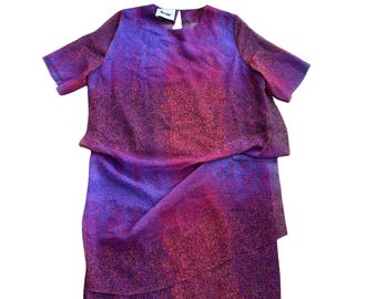 Acne Studios Mallory Noise Woman Dress Sz S