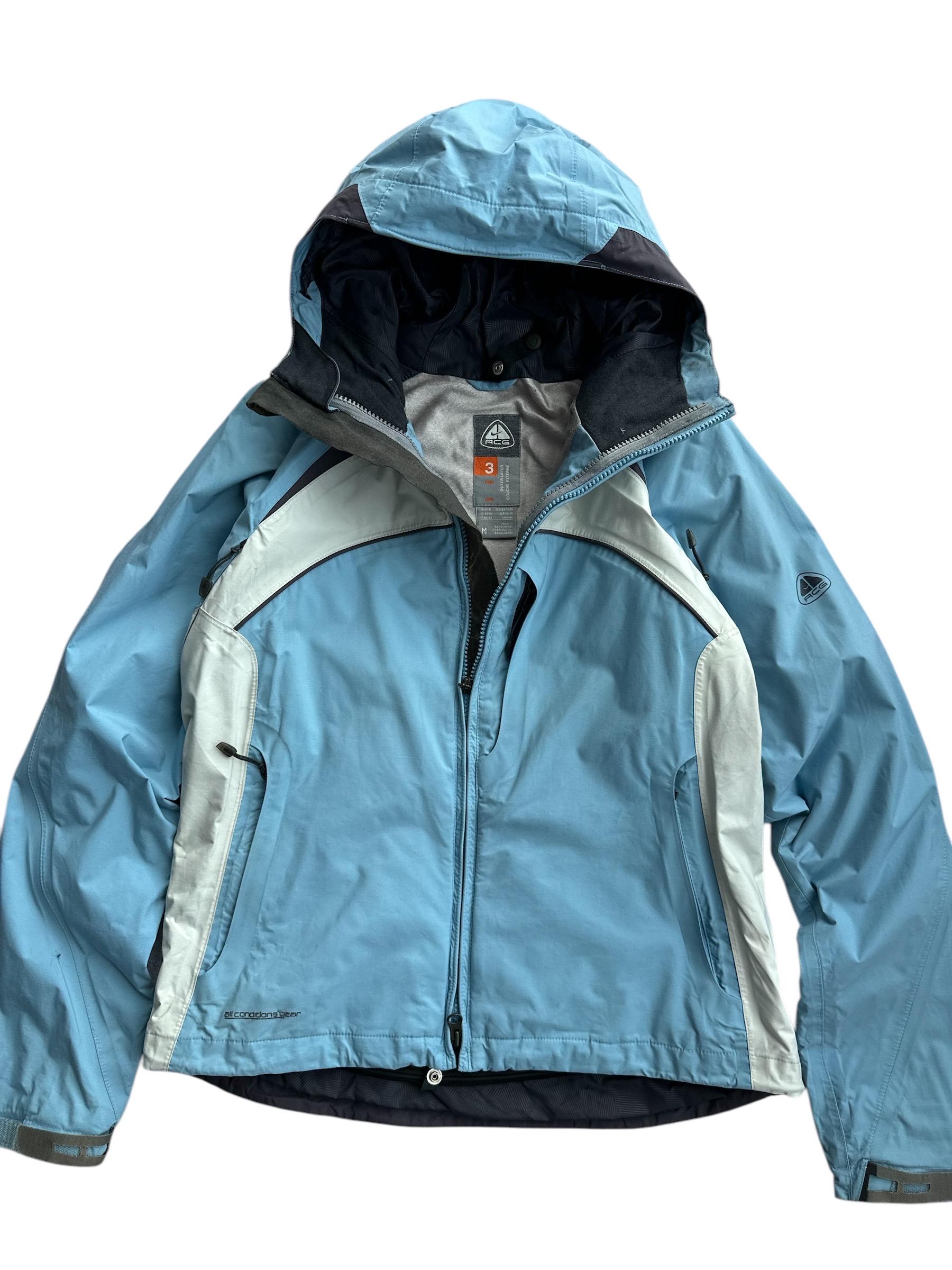 Vintage Nike ACG Woman Blue Ski Jacket - Etsy