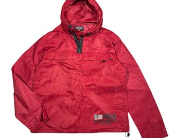 Vintage Polo Hi Tech Anorak Jacket 90s Ralph Lauren Windbreaker - Etsy