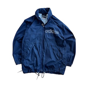 Vintage Adidas Nylon 90s Big Logo Jacket