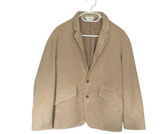 Veste blazer Lidnm Japan en velours côtelé WYM Taille S