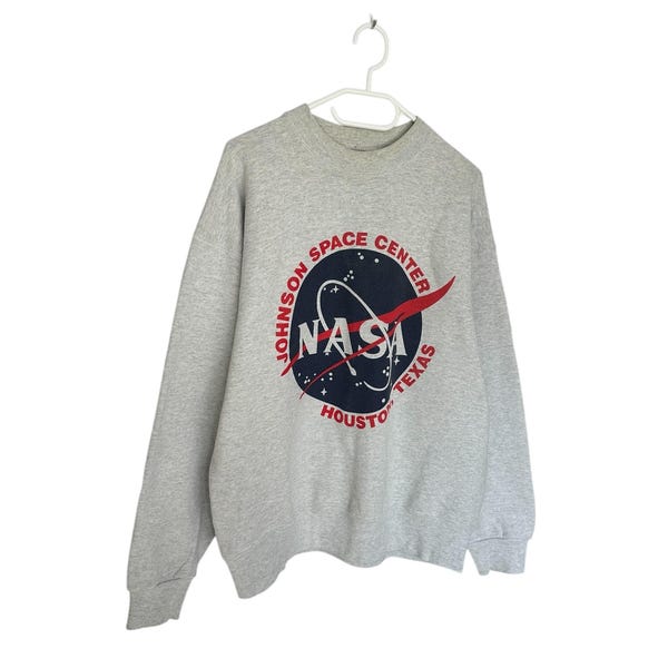 Vintage NASA Johnson Space Center USA 90s Sweatshirt Sz L