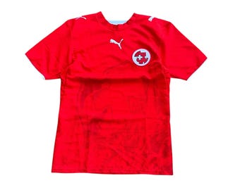 Vintage Switzerland Football Shirt 1994-96: Lotto Soccer Jersey