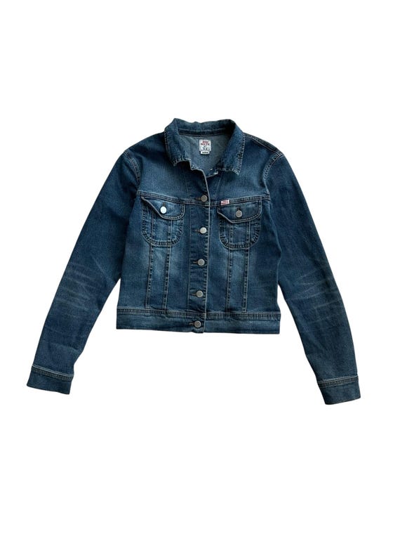 Veste En Jean Denim Miss Sixty Taille S - Style Levi's Trucker Vintage, Occasion En Bon état