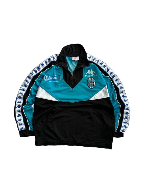 ユベントス　Kappa 長袖シャツ DANONE Vintage Kappa Juventus Danone 1992/93 Football Track Jacket - Etsy
