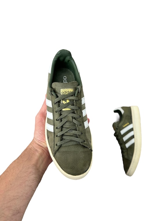 adidas gazelle silver green womens Men's Adidas CAMPUS 00s "Olive Strata"  The Closet Inc