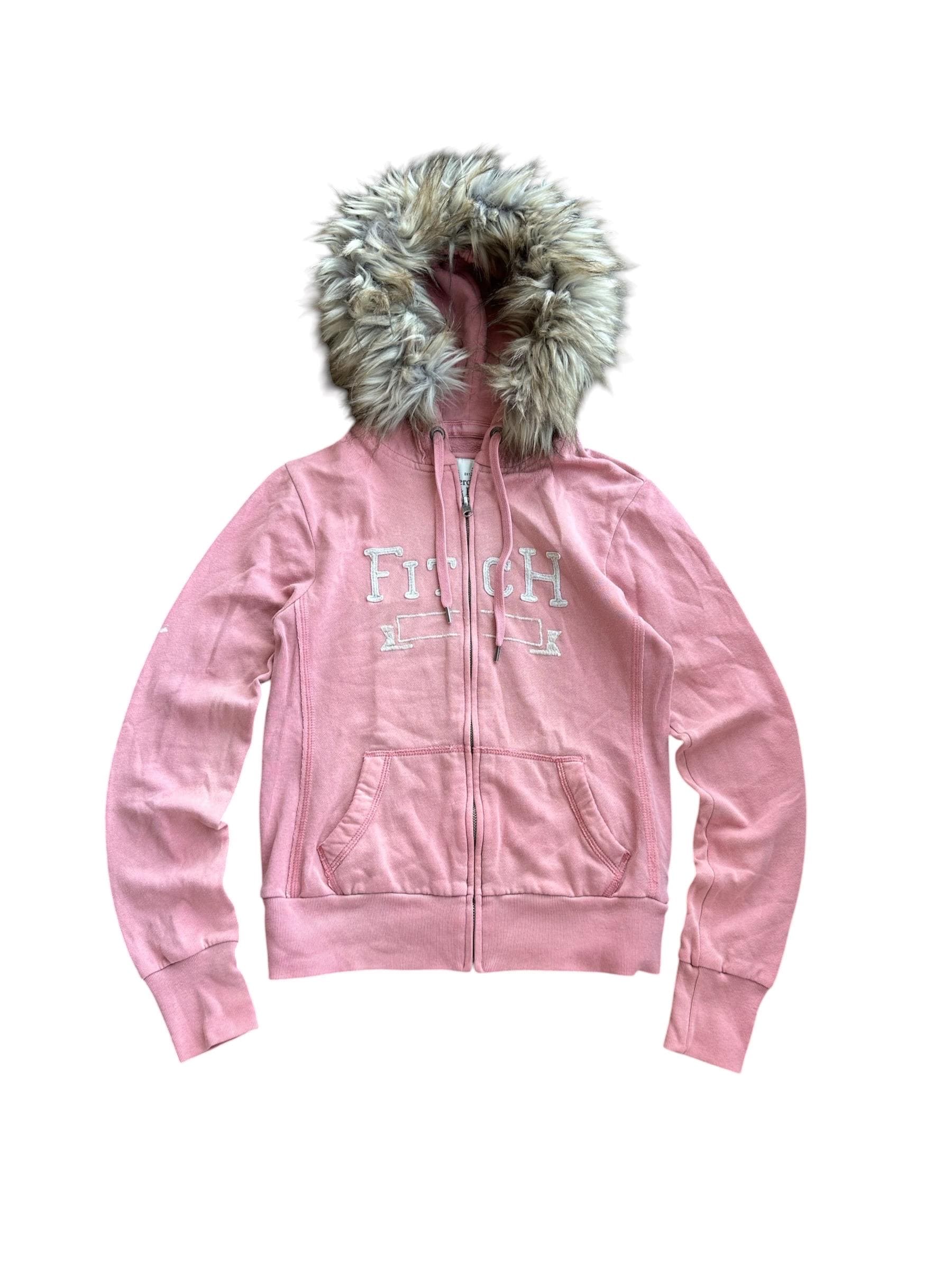 Abercrombie Fitch Fur Hoodie - Etsy