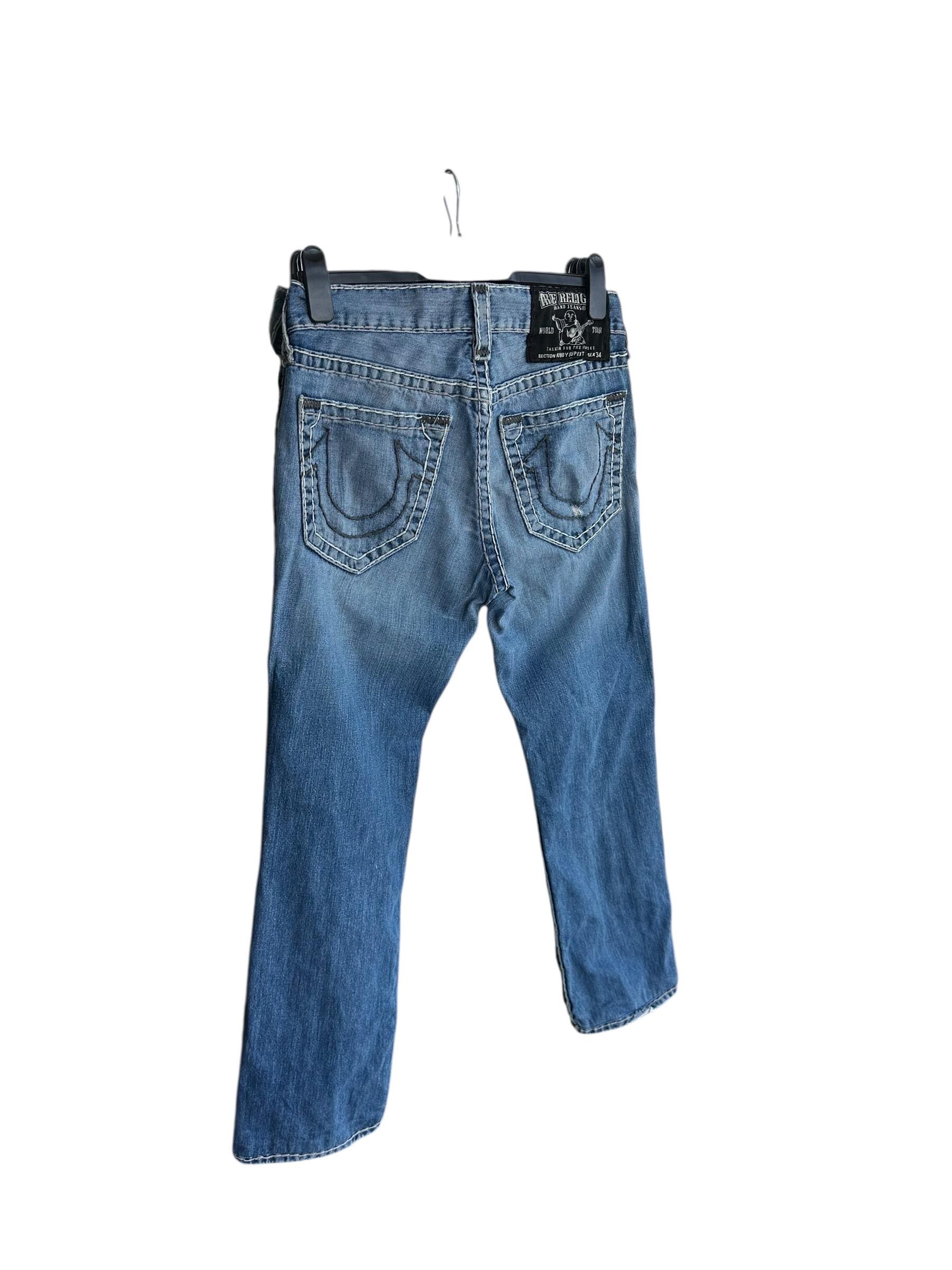 パンツ TRUE RELIGION 31 Bobby super T Vintage True Religion Section Bobby Super T Ripped Jeans Sz