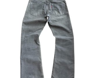 Pantaloni svasati Levi’s 507 in velluto, taglia M