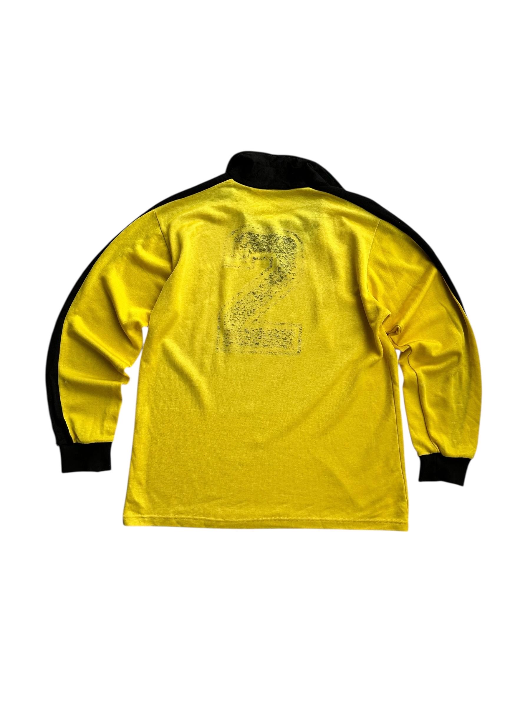Vintage Puma Long Sleeve Football Jersey Borussia Dortmund 70s/80s
