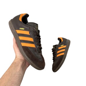 Vintage Adidas Samba OG Zapatillas Marrón 791001 Tamaño 7