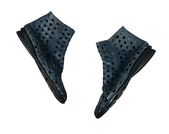 Vintage Arche Dam Läder Ankelskor Storlek 9.5 US