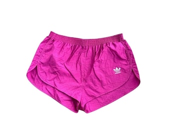 Pantalones cortos vintage Adidas West Germany para correr, talla XL