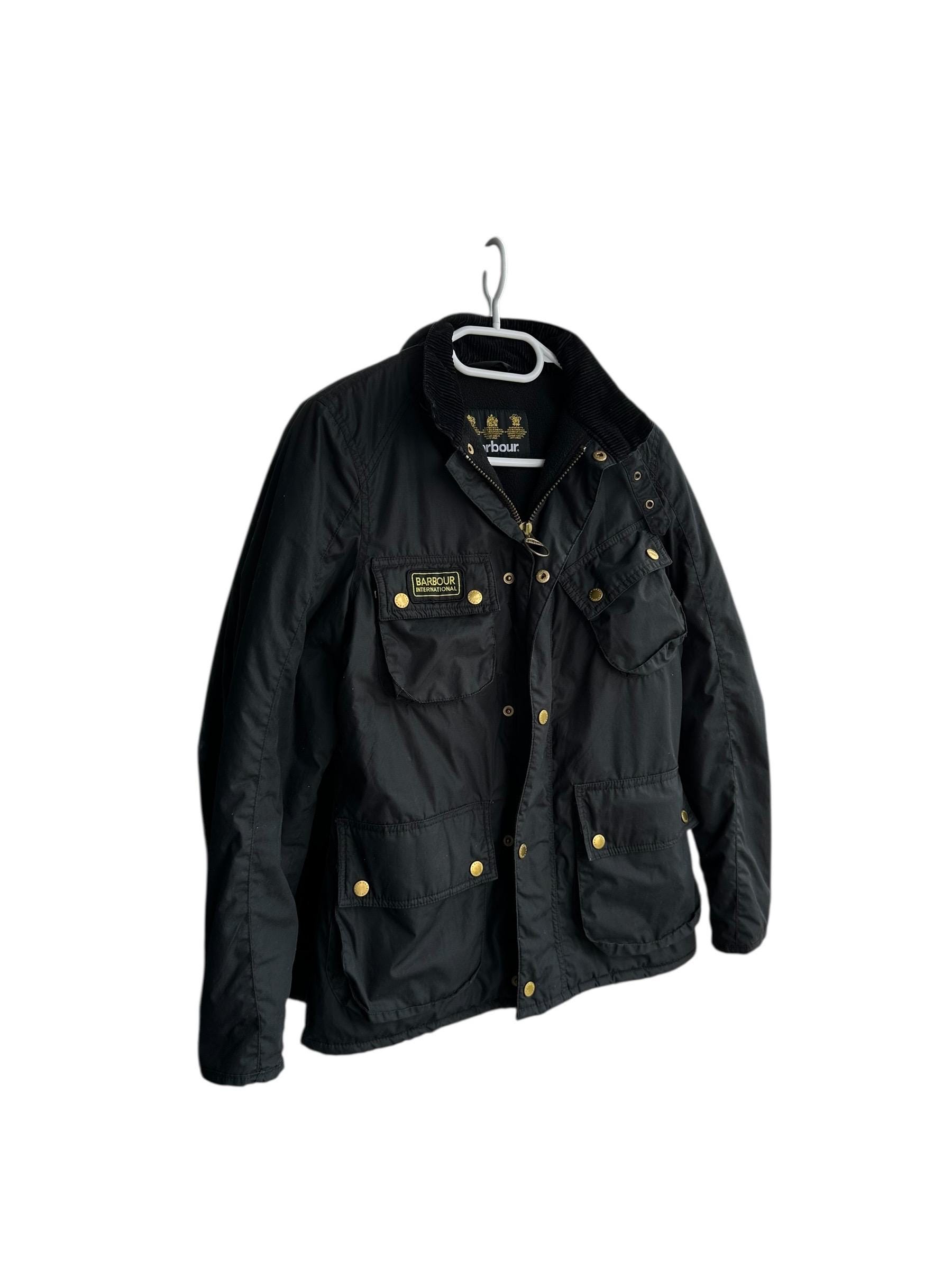 Vintage Barbour Union Jack International Waxed Women