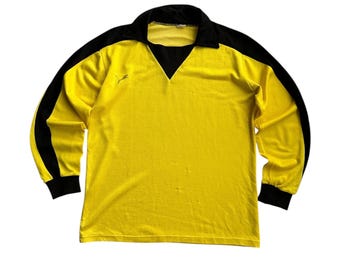 Vintage Puma Long Sleeve football jersey Borussia Dortmund 70s/80s