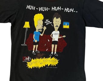 Vintage Beavis and Butt-head MTV 1994 Rare T-shirt - Etsy
