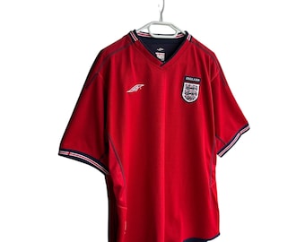 Vintage England National Team 1994 Football Shirt UMBRO 8