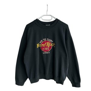 Vintage Hard Rock Cafe Sydney Australia Washed Sweatshirt