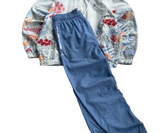 Vintage Le Coq Sportif Damen 90er Jahre Trainingsanzug