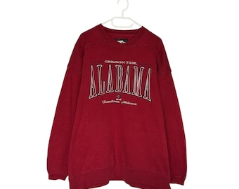 Vintage Starter Alabama Crimson Tide USA Sweatshirt Sz XL
