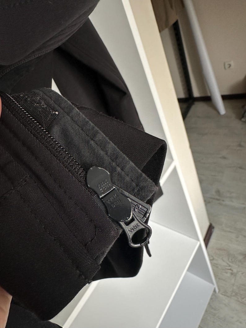 Adidas Y-3 Yohji Yamamoto Herren Nylon Windbreaker Zip Jacke Gr. S Bild 8