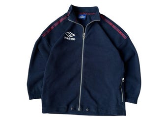 ヴィンテージ アンブロ ジャケット サイズ XL レッド ブルー