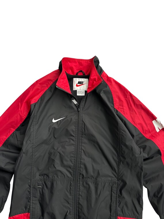 Vintage Nike Nylon Big Swoosh Hooded Jacket - Etsy