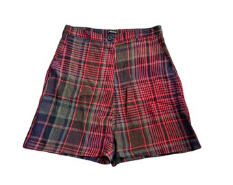 Pantalones cortos a cuadros Rundholz para mujer