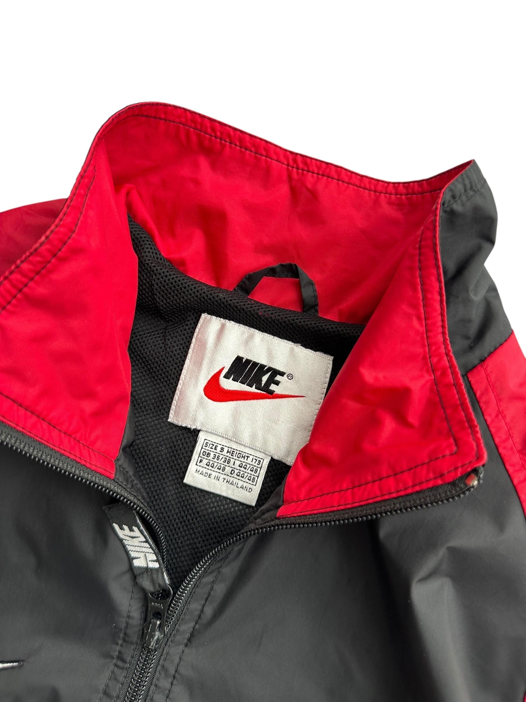Vintage Nike Nylon Big Swoosh Hooded Jacket - Etsy