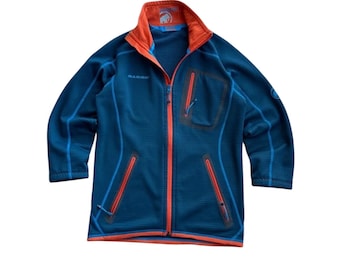 Giacca in pile con cerniera da donna Mammut Eiger Extereme Vintage