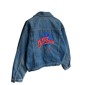 Planet hollywood denim jacket - Etsy 日本