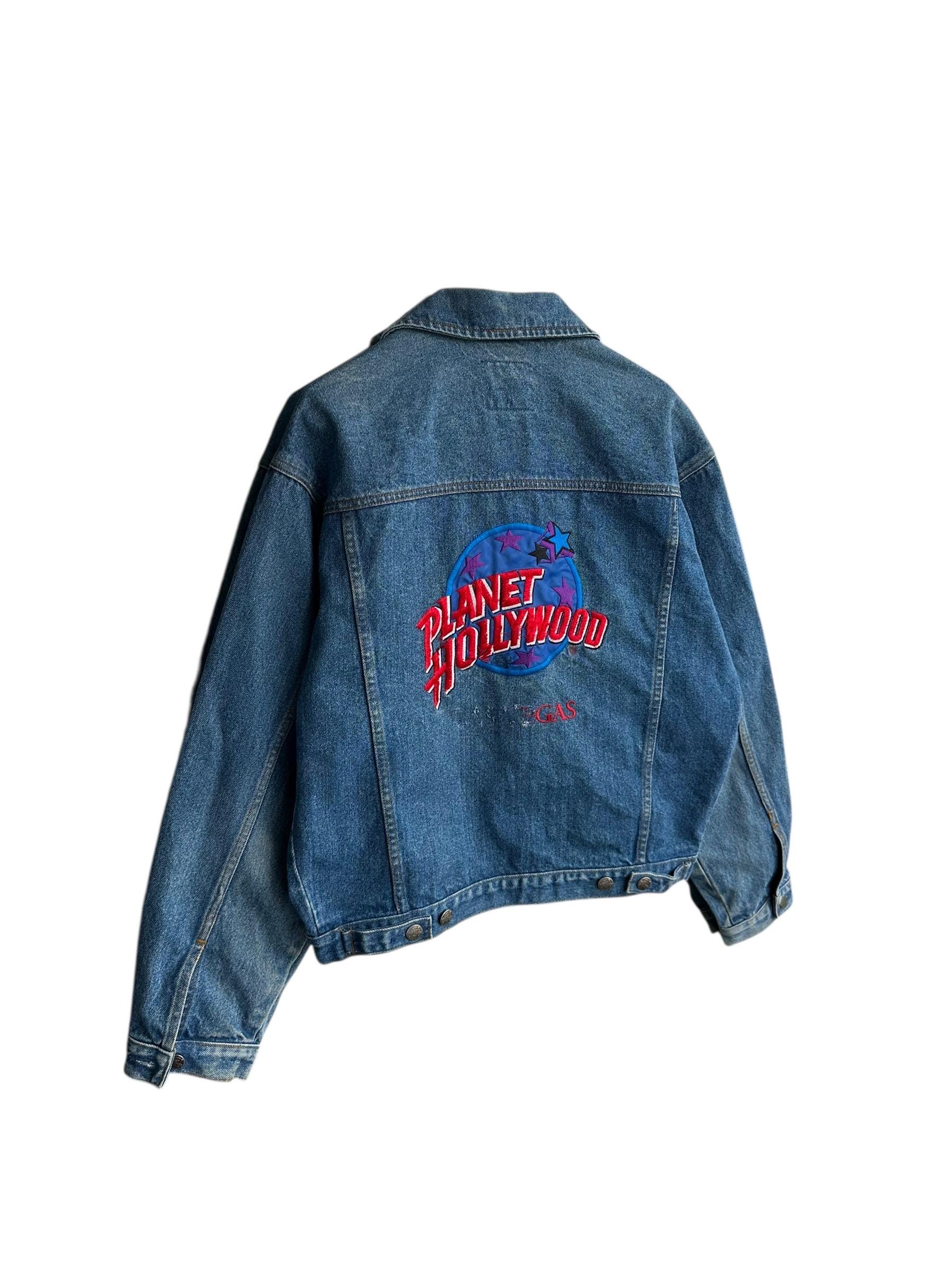 Planet hollywood denim jacket - Etsy 日本