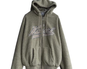 Vintage Karl Kani Beige Heavyweight Sherpa Jacket