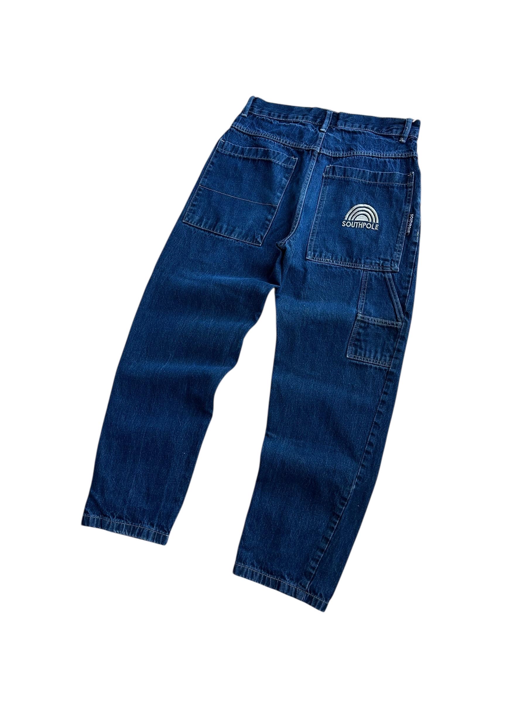 Vintage Southpole Mens SK8 Baggy Straight Jeans Sz 32 - Etsy